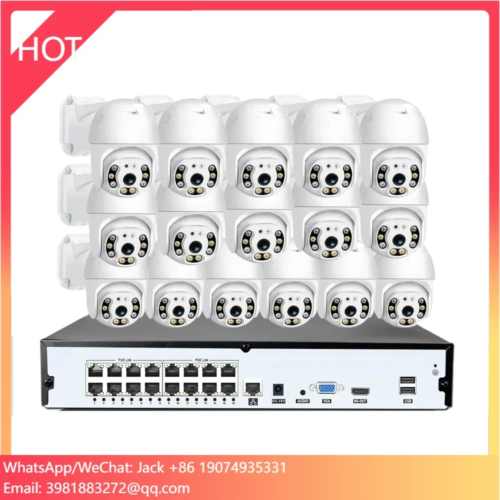 Home Security Kit With Camera - Colorvu Kablolu CCTV Kamera NVR Kiti