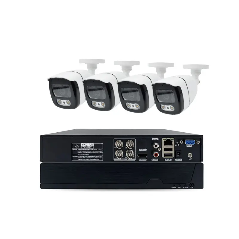 Home Security Kit With Camera - 5MP Dış Mekan Dome AHD DVR