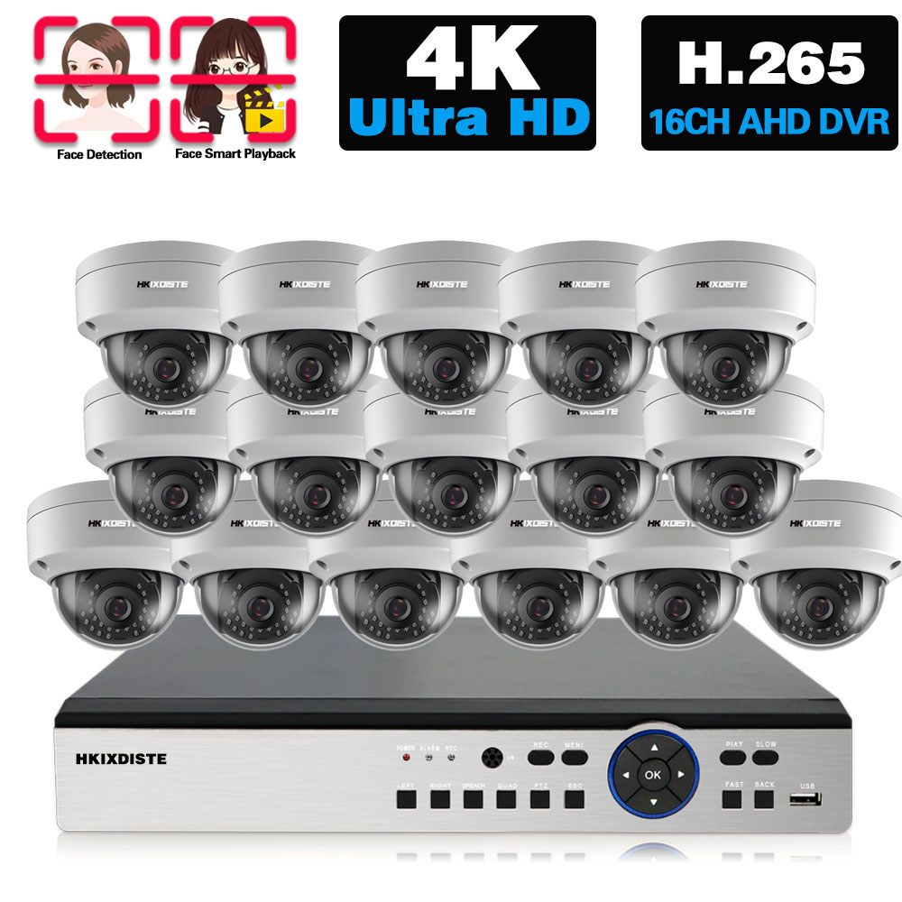 Home Security Outdoor Camera System - 4K Ultra HD AHD Kamera Video