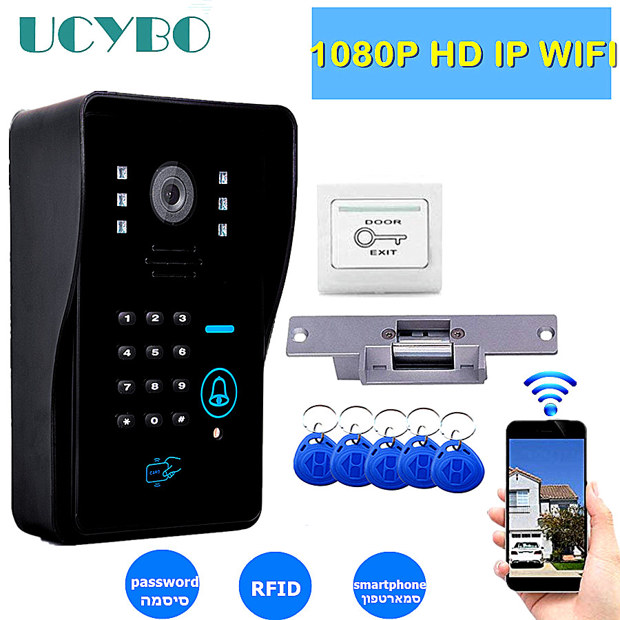 Home Security Video Systems - IP wifi video kapı zili kamera