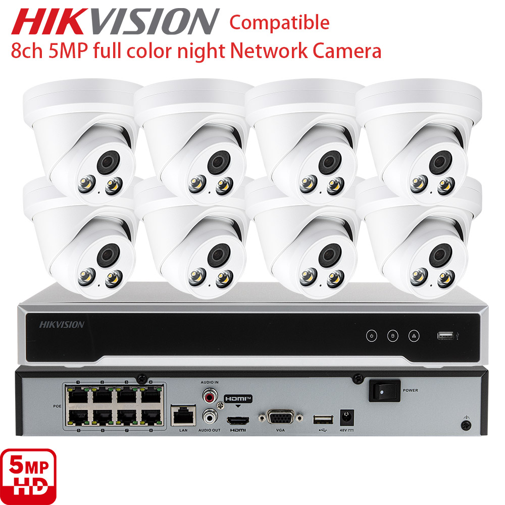 Home Security Video Recording Systems - 8 Kanallı NVR 2 HDD'li 8CH