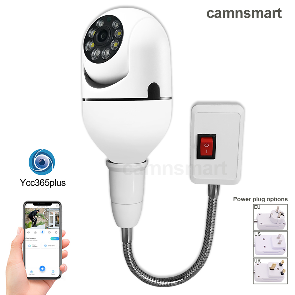 Home Security Uk - 3MP Mini kamera Wifi E27 ampul