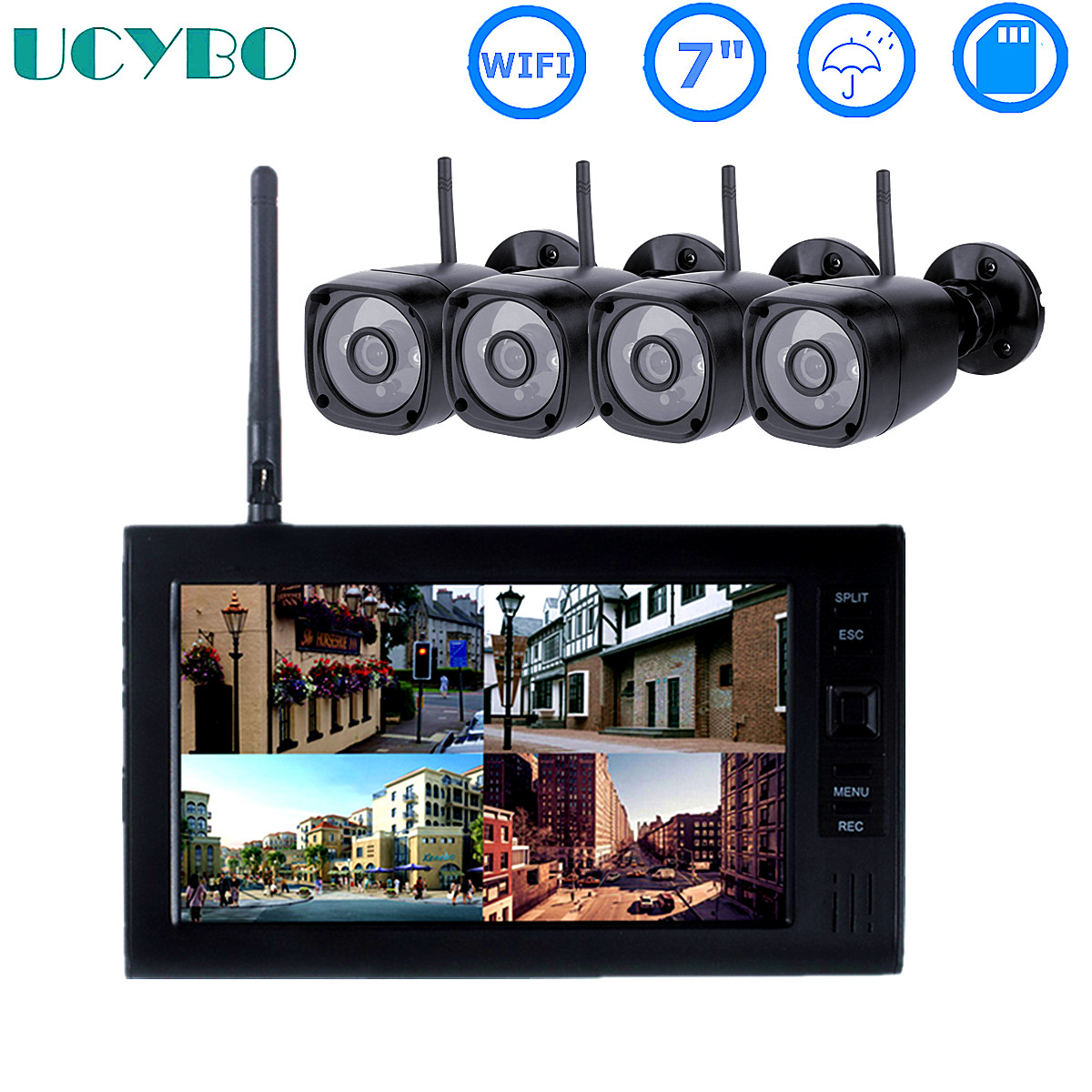 Home Security Outdoor Camera System - 7 