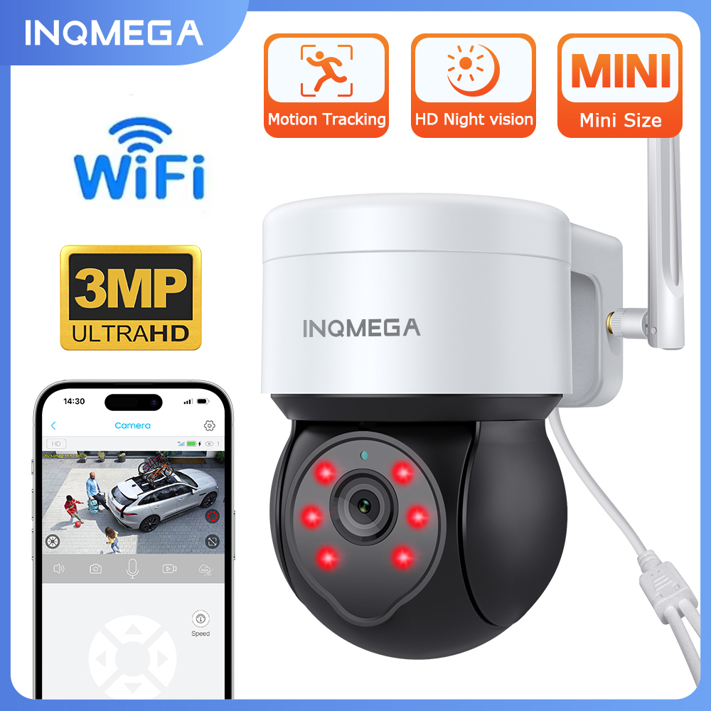 Home Yard Security Cameras - SECTEC 3MP Tuya Açık Hava PTZ