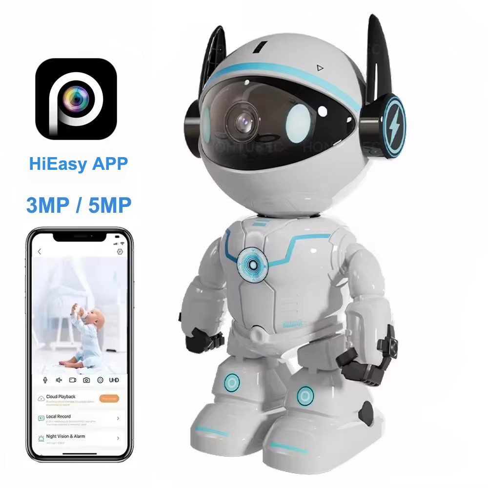 Home Security Robot - HiEasy Robot Kamera 5MP Wifi Kapalı