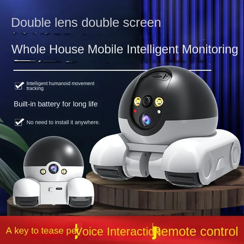 2MP IP Kamera 5G WiFi Akıllı E - Home Security Robot incelemesi ve fiyatı