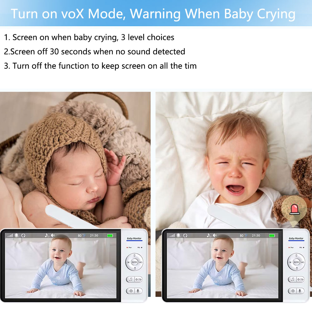 7.0 Inç Ekran Bebek Monitörü 5 - Home Security Uk incelemesi ve fiyatı