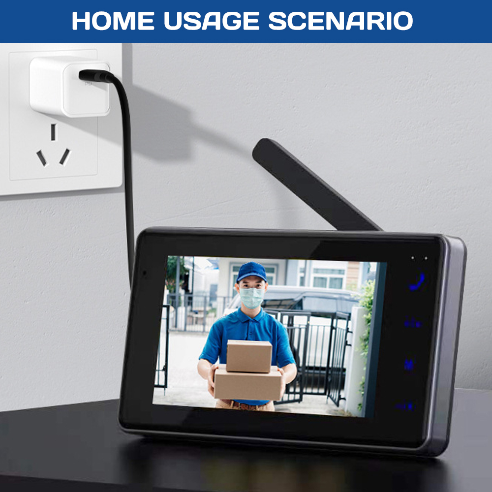 4.3 inç HD IPS Ekranlı Kablosu - Home Security Video Systems incelemesi ve fiyatı
