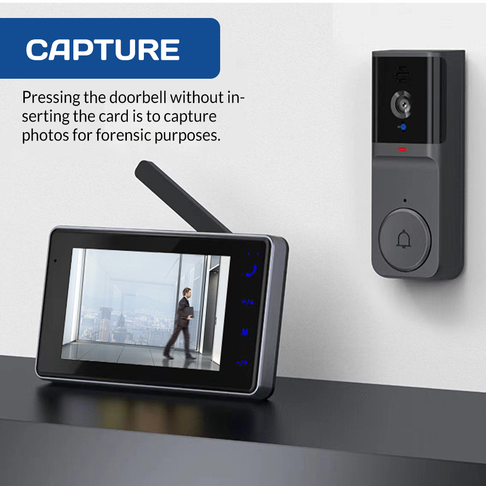 4.3 inç HD IPS Ekranlı Kablosu - Home Security Video Systems incelemesi ve fiyatı