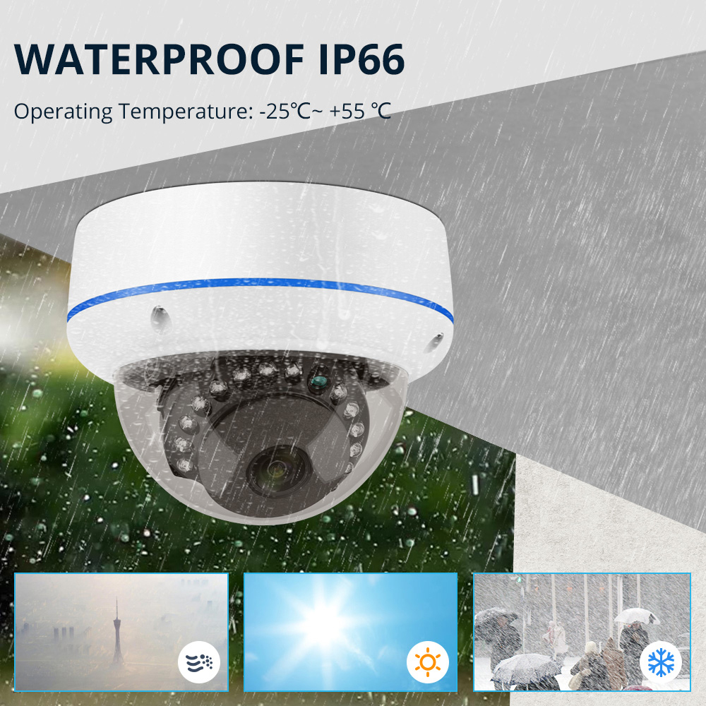 8CH 5MP POE Dome Güvenlik Kame - Home Security Video Recording Systems incelemesi ve fiyatı
