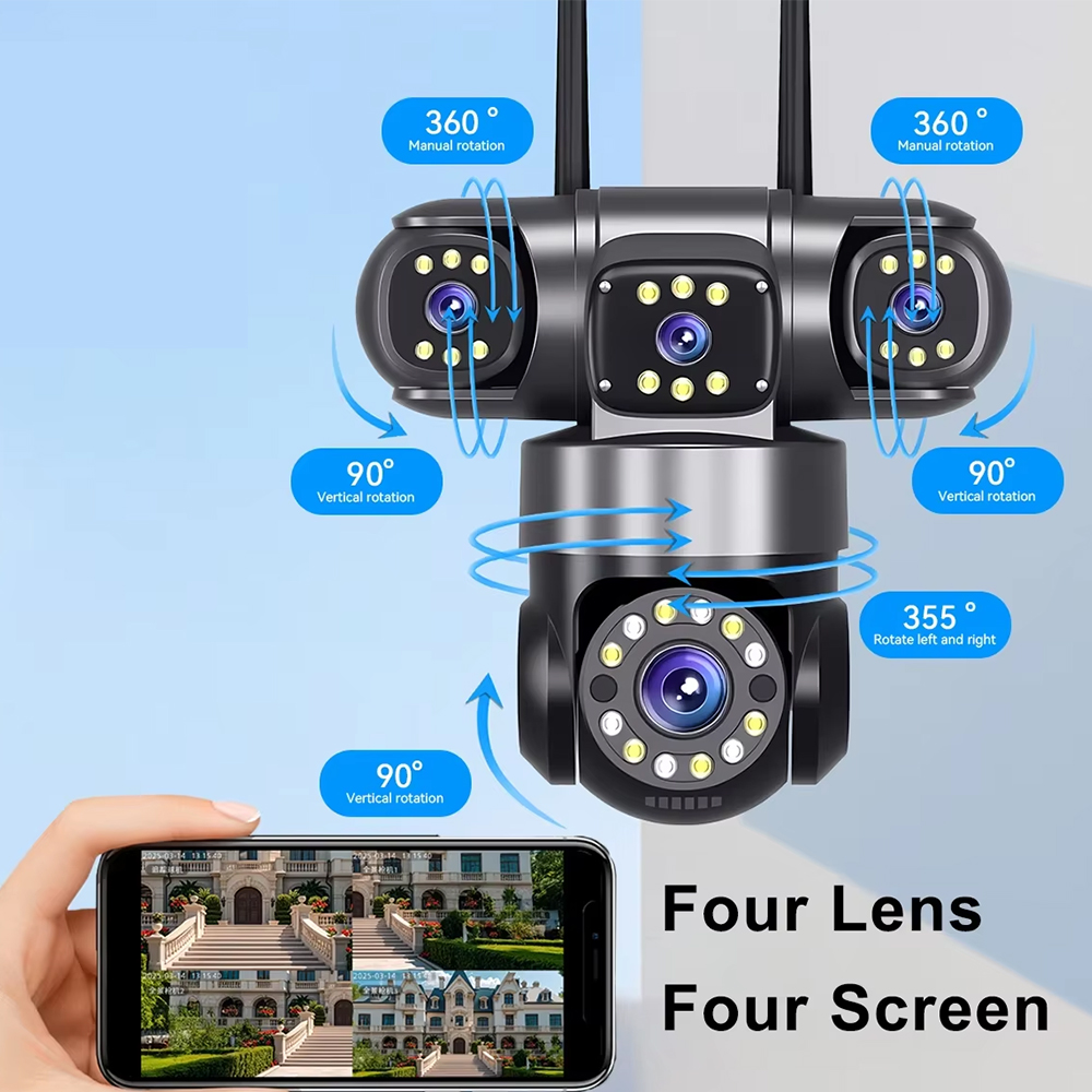 Sıcak Fırsat Çoklu Lensli 20MP - Home Yard Security Cameras incelemesi ve fiyatı
