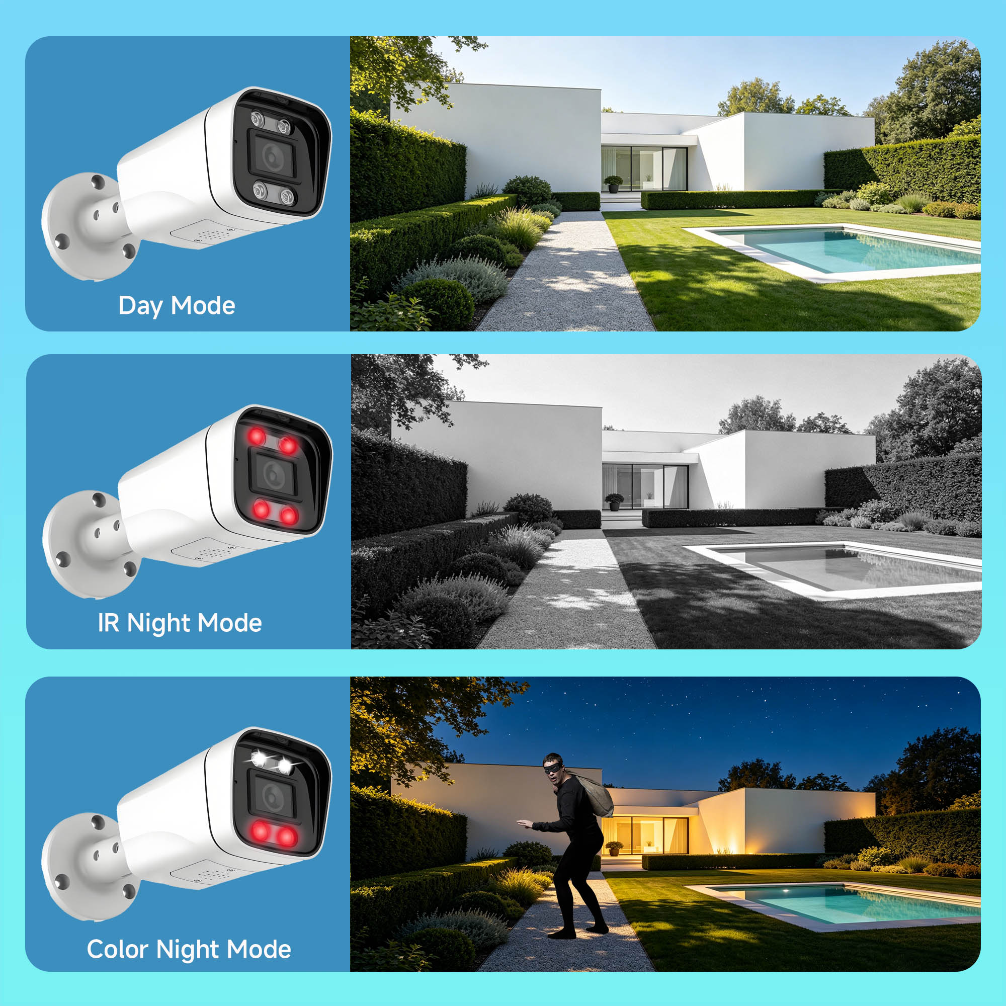 BFMore 8MP 4K Ai İnsan Algılam - Home Security Video Systems incelemesi ve fiyatı