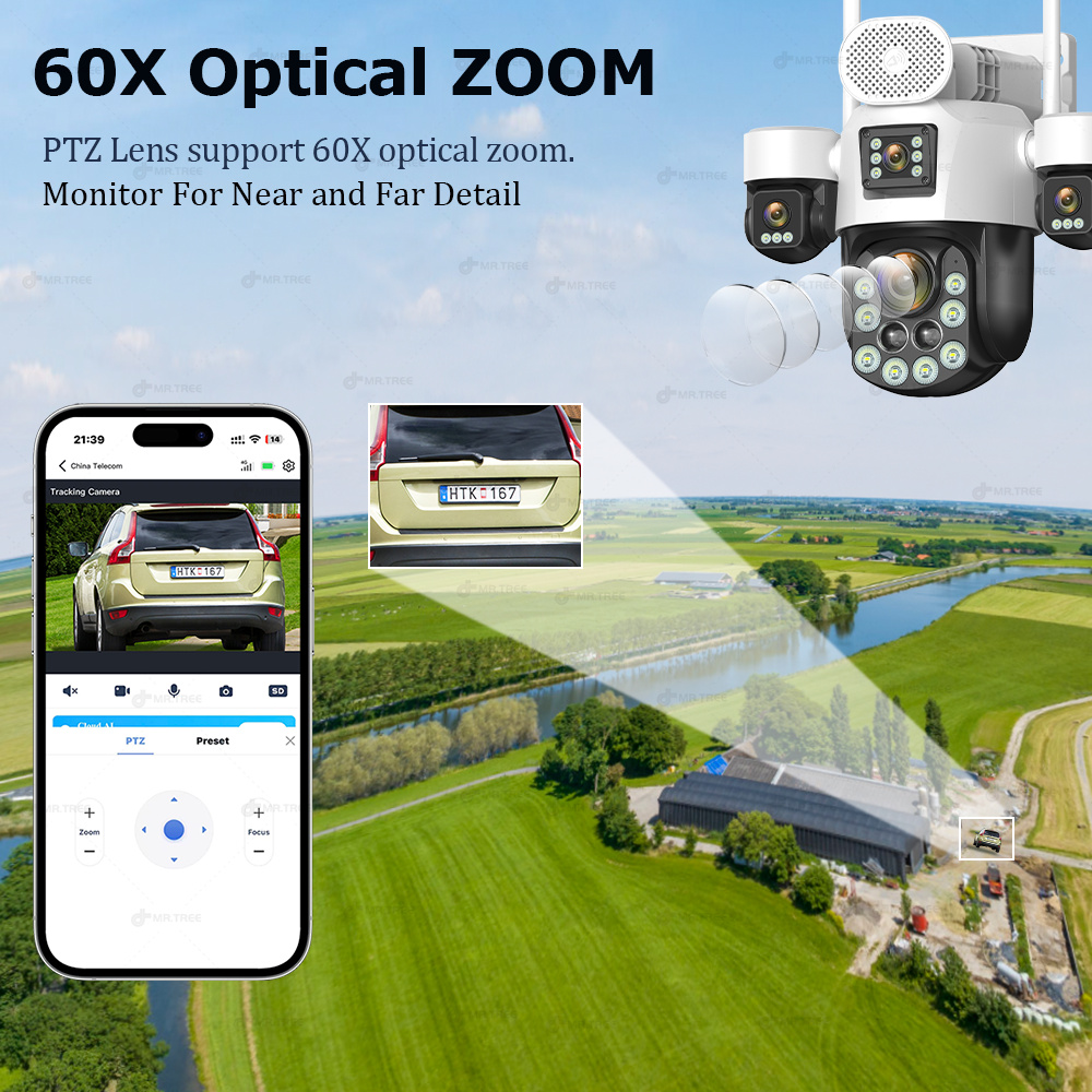 AOV Dört Lensli Dış Mekan Güve - Home Security Outdoor Camera System incelemesi ve fiyatı