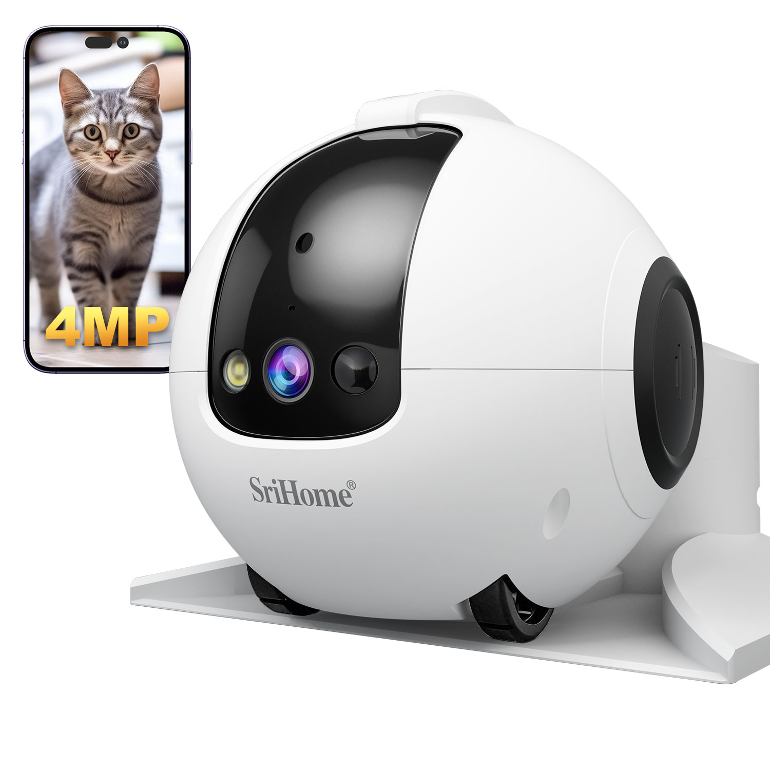 4MP Srihome APP Mobil Güvenlik - Home Security Robot incelemesi ve fiyatı