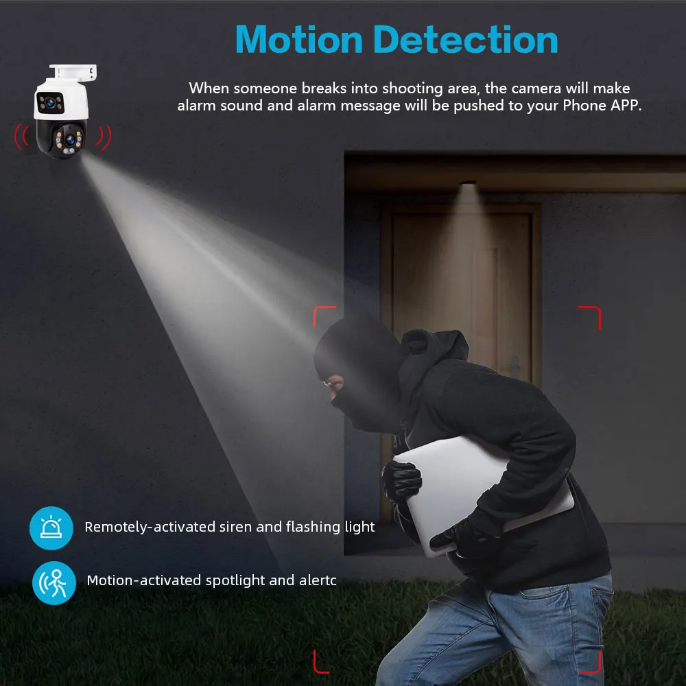 Dış Mekan 8MP POE PTZ Güvenlik - Home Yard Security Cameras incelemesi ve fiyatı