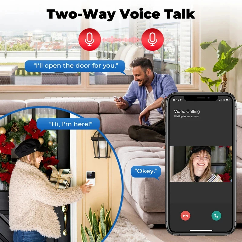 Akıllı Ev WiFi Görüntülü Kapı  - Home Security Video Systems incelemesi ve fiyatı