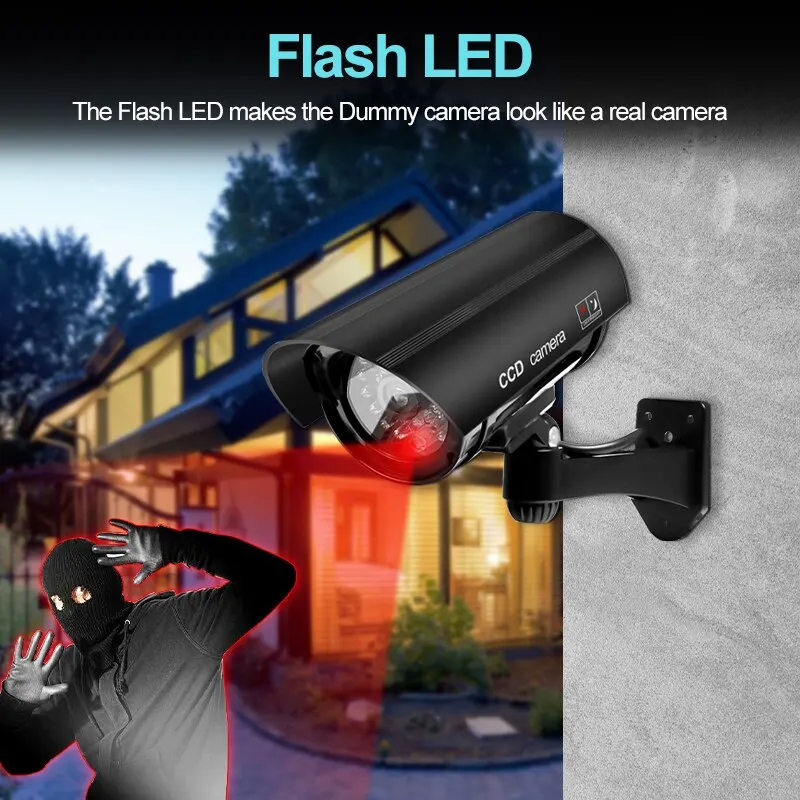 1PC Sahte Güvenlik Kamerası Su - Home Security Outdoor Camera System incelemesi ve fiyatı