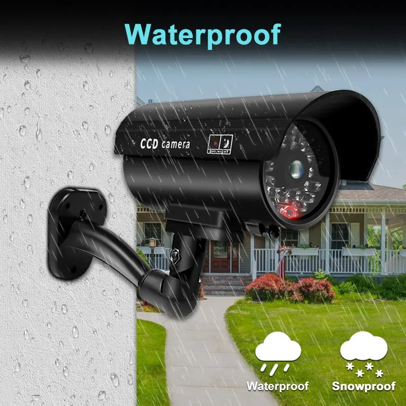 1PC Sahte Güvenlik Kamerası Su - Home Security Outdoor Camera System incelemesi ve fiyatı