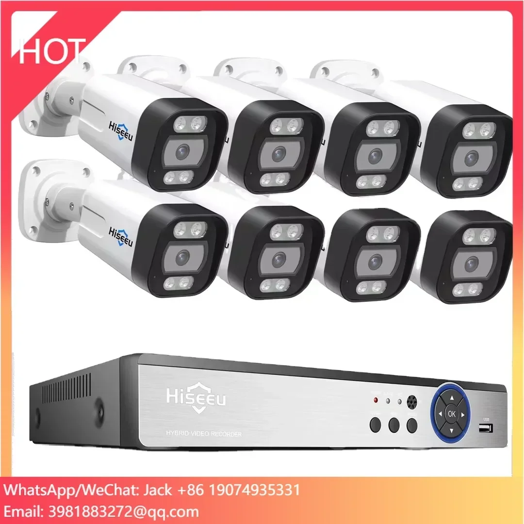 Hiseeu 4K 8 Kanal 8MP Dış Meka - Home Security Kit With Camera incelemesi ve fiyatı