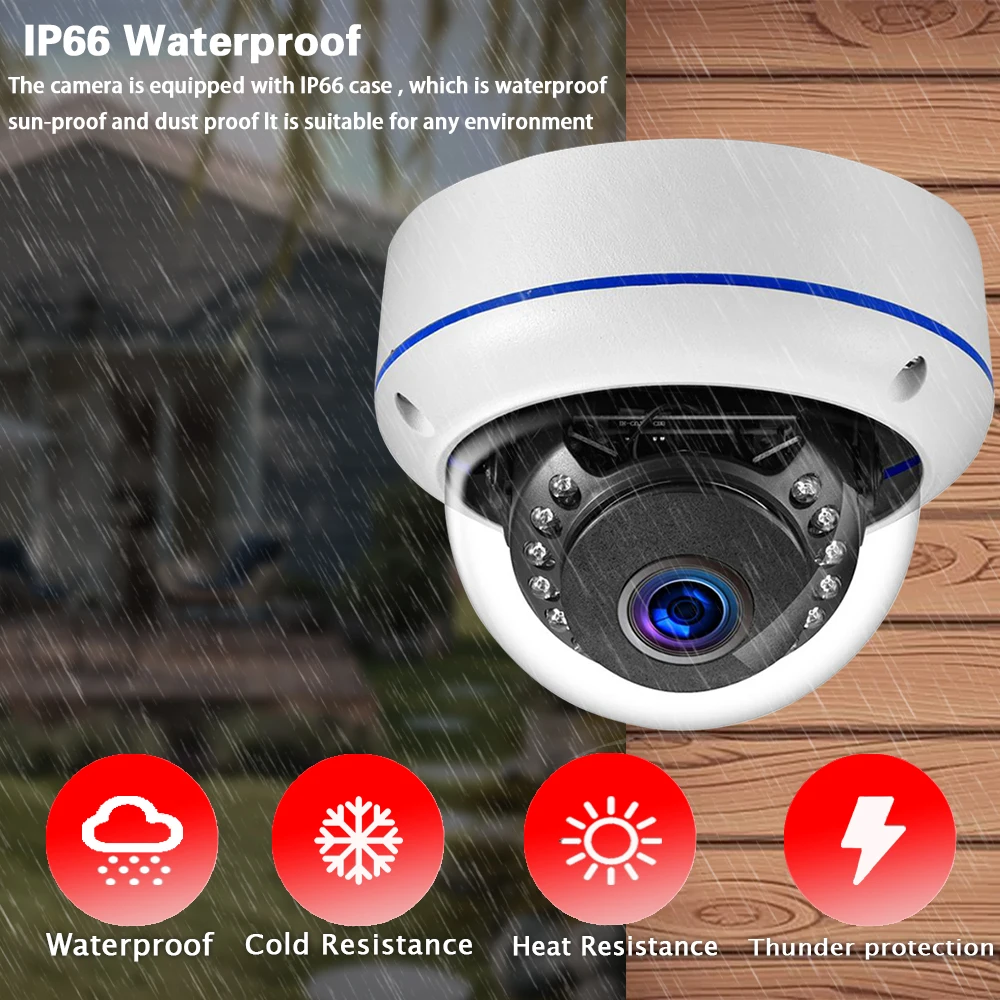 Tuya 5MP POE Dome IP Kamera Dı - Home Yard Security Cameras incelemesi ve fiyatı