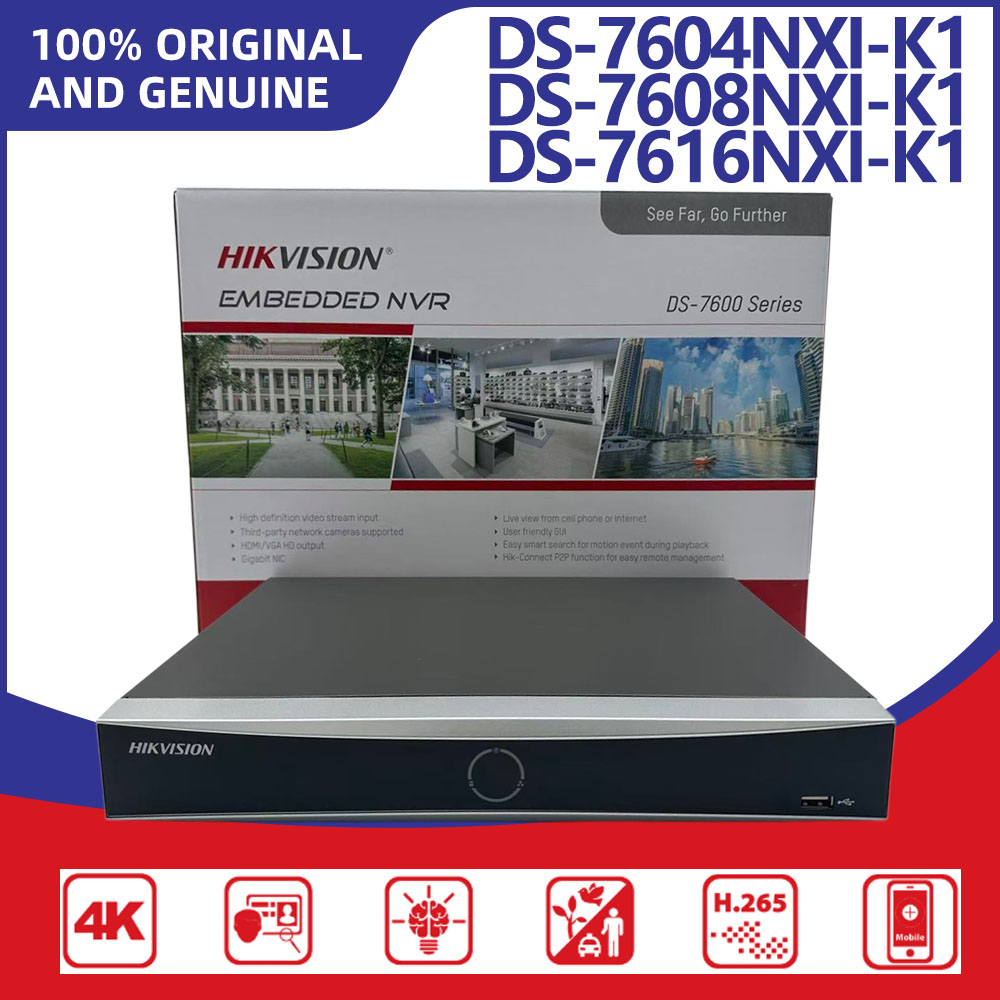 Hikvision DS-7604NXI-K1 DS-760 - Home Security Hikvision incelemesi ve fiyatı