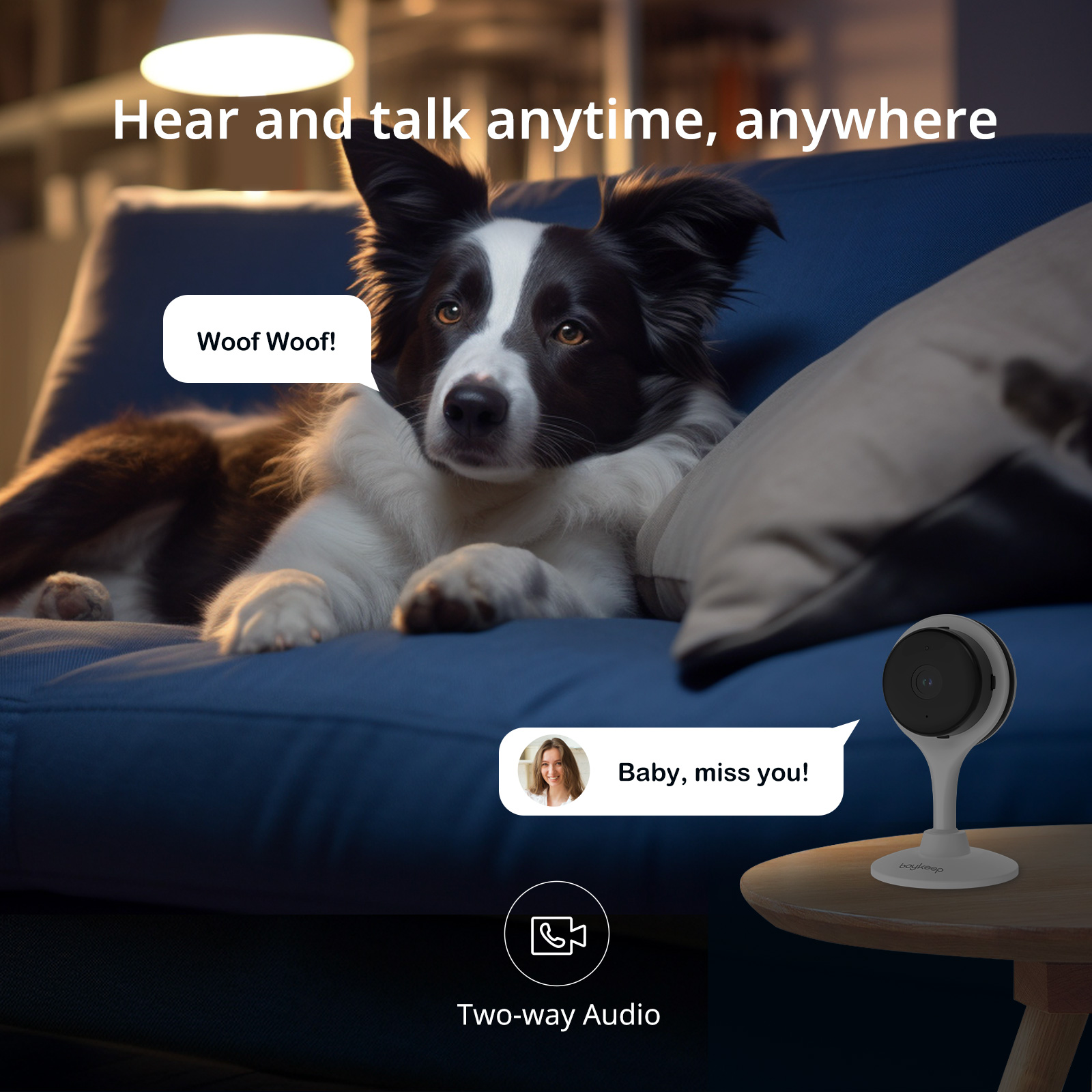 BoyKeep Gözetleme Kamerası 3MP - Home Security Video Systems incelemesi ve fiyatı